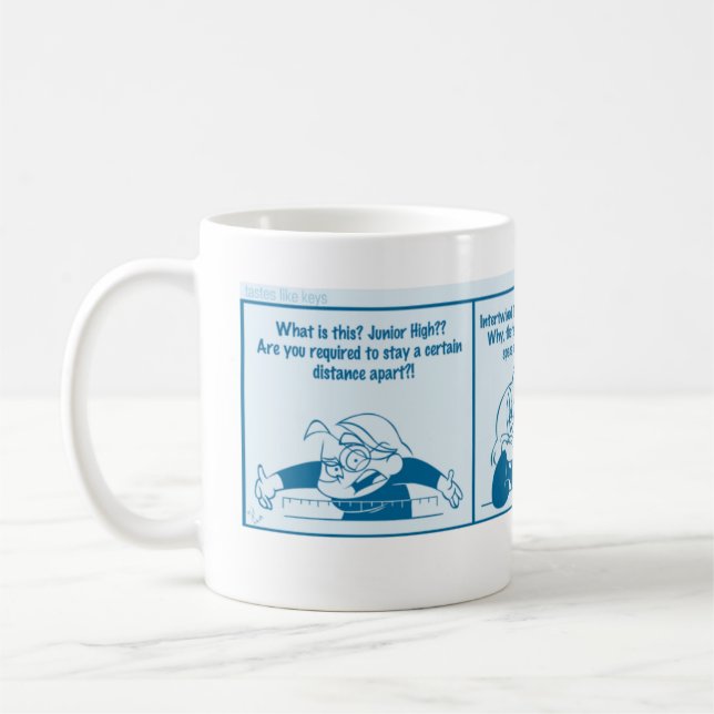 De Café Otalia cómico - taza cruel y inusual (Izquierda)