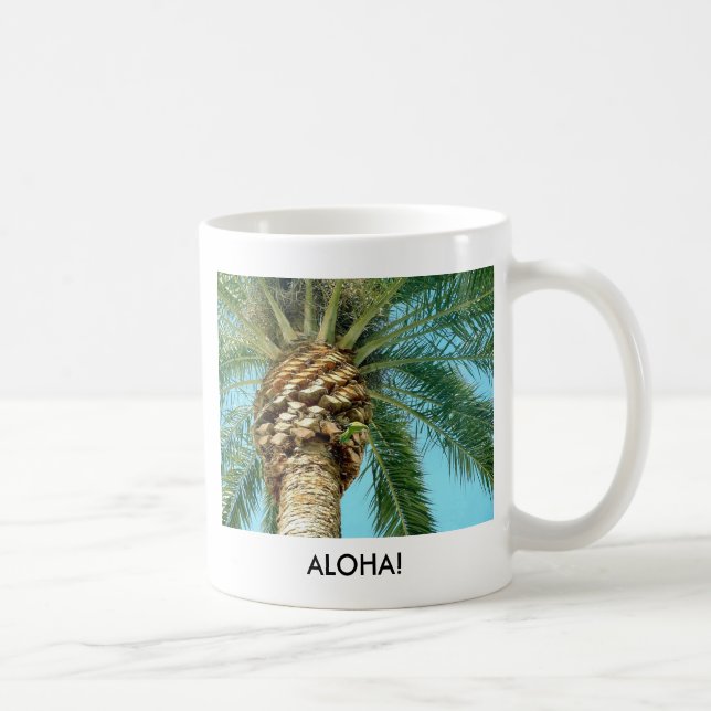 De Café ¡Palmera, HAWAIANA! - taza (Derecha)