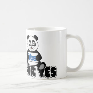 De Café Pandas para la taza del sí