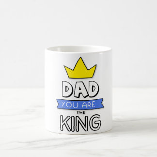 De Café Papá Eres El Rey Taza del Día del Padre