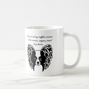 De Café Papillon hace frente a la taza