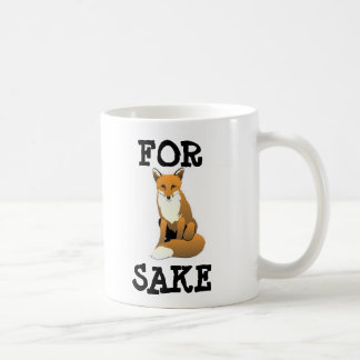 De Café para la taza del motivo del zorro