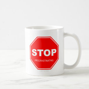 De Café Pare el procrastinar - taza