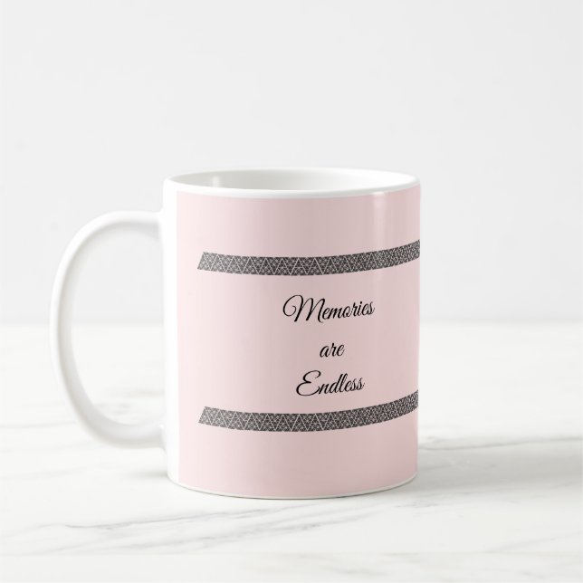 De Café Patrón decorativo - taza (Izquierda)