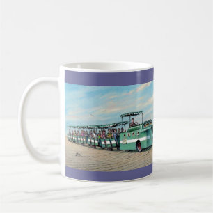 De Café Paul McGehee taza "del tren del paseo marítimo"