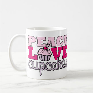 De Café ¡Paz, amor y magdalenas! Taza