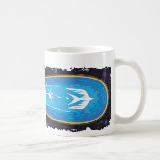 De Café Paz en la tierra… y en espacio!" taza