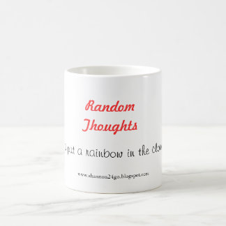 De Café Pensamientos al azar - taza