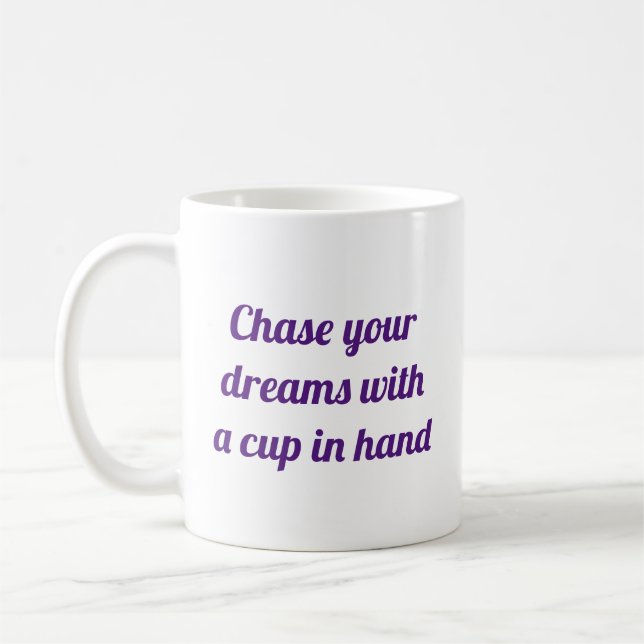 De Café Perder tus sueños con una taza en la mano (Izquierda)