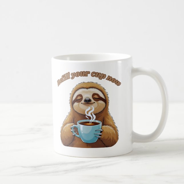De Café Perezoso: ¡Rellena tu taza ahora (Derecha)