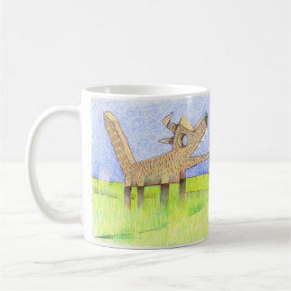 De Café perro + taza del conejo