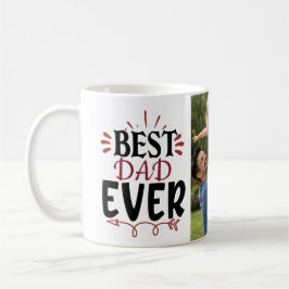 De Café Personalizado Mejor Papá del Mundo Taza con nombre