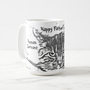 De Café Personalizar la taza del día del padre del gato