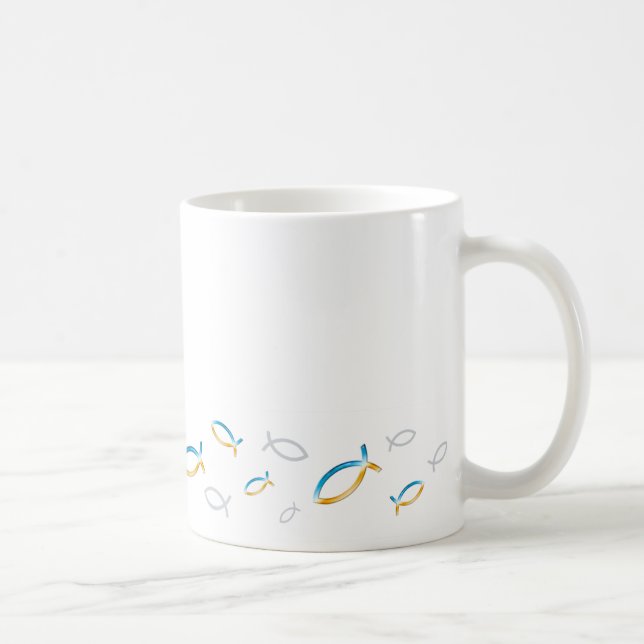 De Café Pescados cristianos - taza (Derecha)
