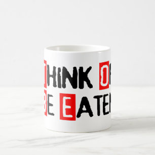De Café Piense o sea taza comida