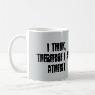 De Café pienso, por lo tanto soy ateo, taza
