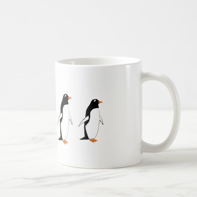De Café Pingüinos en una taza (Derecha)