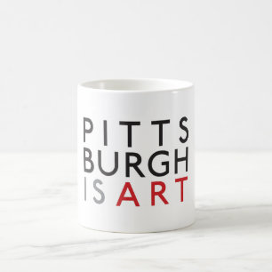 De Café Pittsburgh es taza del arte