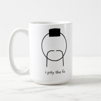 De Café pity la taza del fu