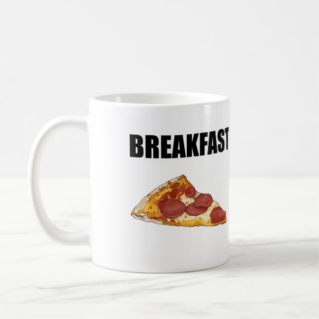 De Café Pizza para la taza del desayuno (Izquierda)