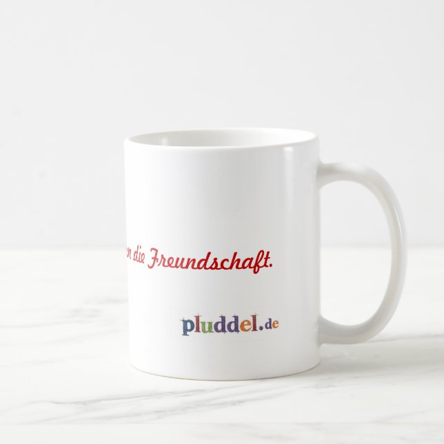 De Café pluddel taza target6_0_ amistad (Derecha)