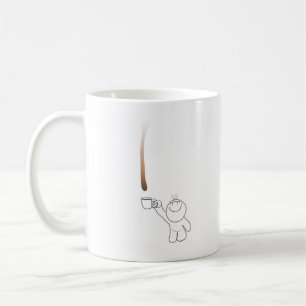 De Café Poca taza del individuo del goteo