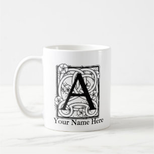 De Café Ponga letras a una taza personalizada del