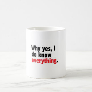 De Café Porqué sí, sé todo taza