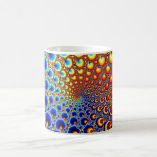 De Café Portal hipnótico - taza del fractal