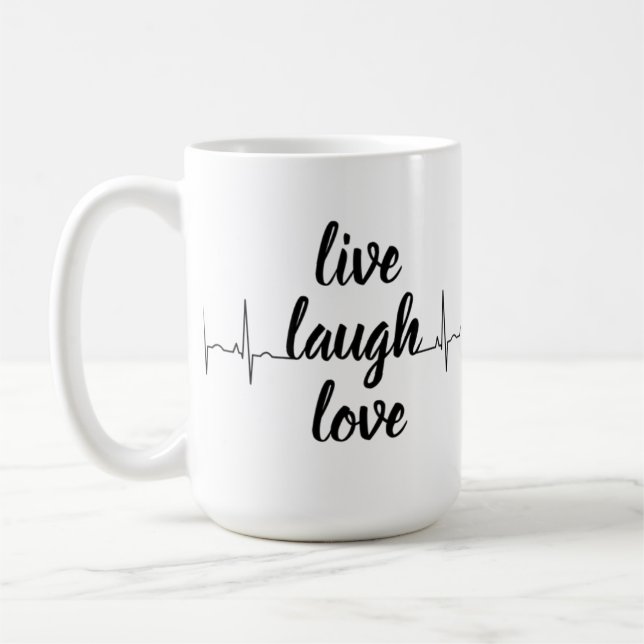 De Café posicionamiento con esta elegante taza blanca (Izquierda)