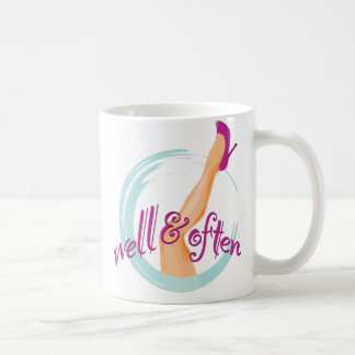 De Café Pozo y taza a menudo clásica