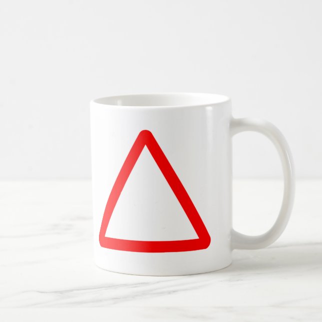 De Café PRECAUCIÓN - taza (Derecha)