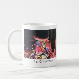 De Café Primera taza del navidad con la impresión original