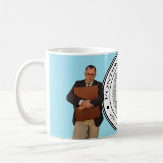 De Café Profesores en la taza azul