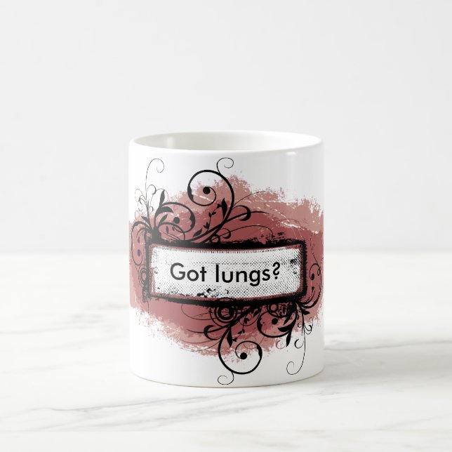 De Café ¿Pulmones conseguidos? Taza (Centro)