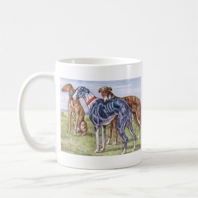 De Café Qué un galgo diferencia taza (Izquierda)