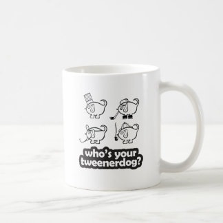 De Café ¿quién es su tweenerdog? taza del diseño 2