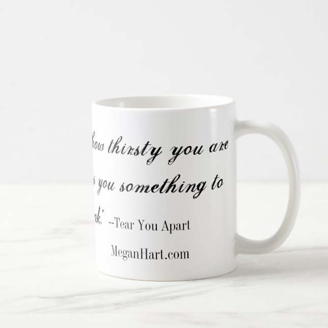 De Café Rasgúele taza separada (Derecha)