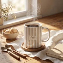 Regalo del Día del Padre para Papá Taza Rayas Marr