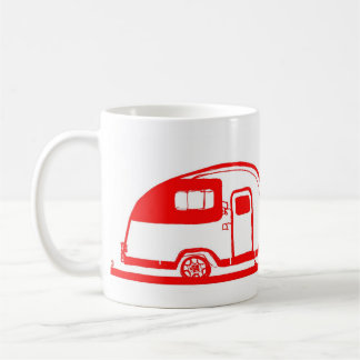 De Café Remolque y taza rojos 11oz del árbol