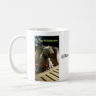 De Café Rex La TV Terrier usted es taza hilarante