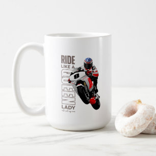 De Café Rider King   Taza Clásica (Reina)