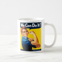 Rosie la taza del regalo del remachador
