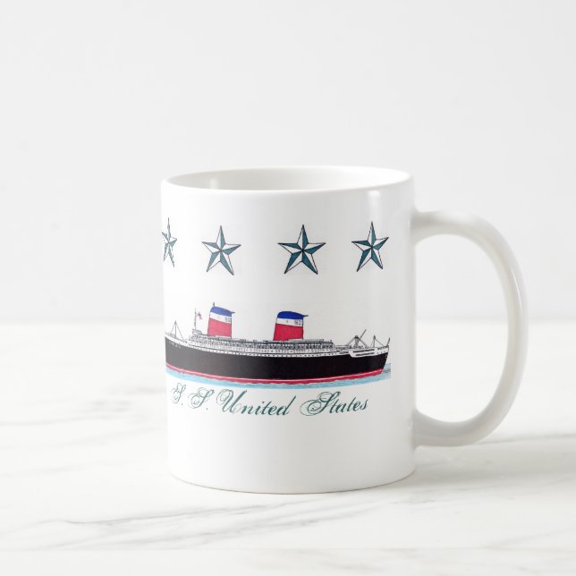 De Café S.S. Estados Unidos - taza (Derecha)