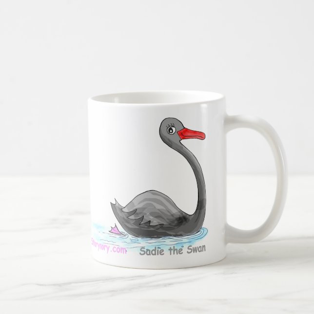 De Café Sadie la taza del cisne (Derecha)