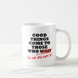 De Café Salir y Ganarlo Taza Divertida