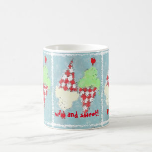 De Café "Salvaje y dulce!" taza del helado
