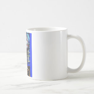 De Café San Miguel en taza del vitral