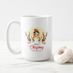 De Café Santa Claus está llegando   Taza Clásica #15