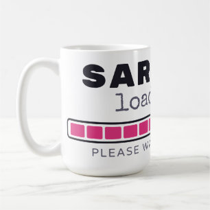 De Café Sarcasmo cargando... Taza divertida sarcástica
